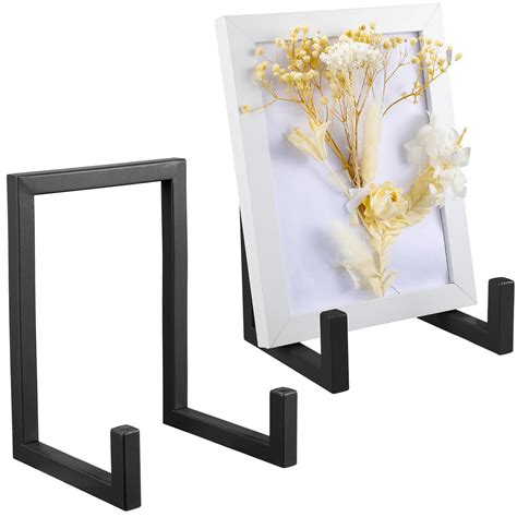Amazon.com: Sweetude 2 Pcs Large Plate Stands for Display Metal Frame ...