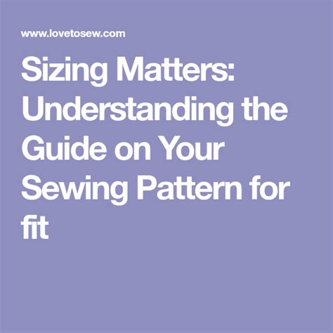 Image result for Sewing Pattern Sizing Chart