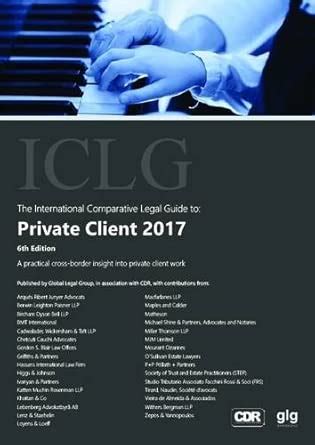 Buy The International Comparative Legal Guide to Private Client 2017 ...