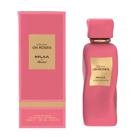 Rasasi Nylaa Drunk ON Roses Extrait De Parfum For Men & Women 100 ML ...