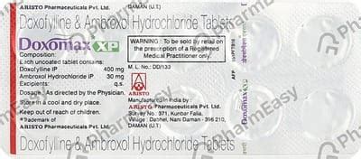 Doxomax Xp Strip Of 10 Tablets: Uses, Side Effects, Price & Dosage ...