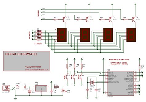 +Stop Watch Using AT89C52 Microcontroller 的图像结果