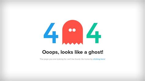 下载免费的Ooops error ghost pagePSD文件 | FreeImages