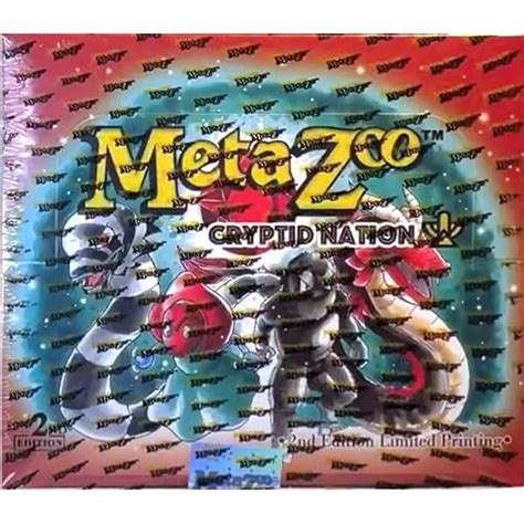 Funrarity MetaZoo TCG 2nd Edition Cryptid Nation Booster Box : Amazon ...