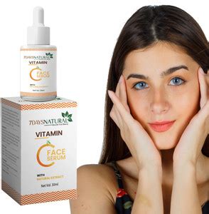 7days natural vitamin c Anti Ageing Youthful Glow Facial Serum Even ...