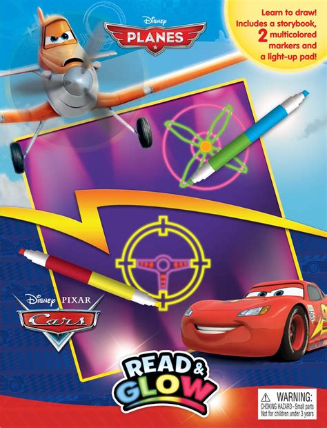 Disney Planes & Disney/Pixar Cars Read & Glow : Phidal Publishing Inc ...