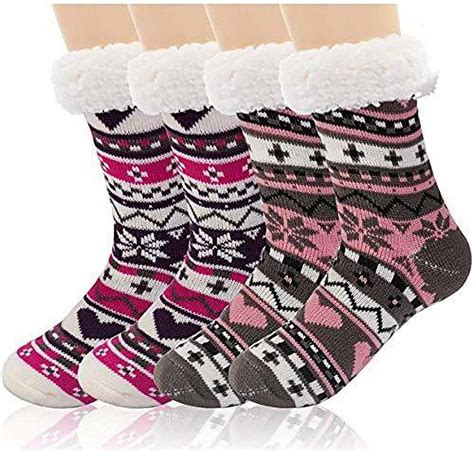 Buy BRATS N BEAUTY Women Calf Length Wool Blend Socks (Pack of 2) (RS ...