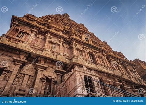 Tanjore Big Temple or Brihadeshwara Temple Was Built by King Raja Raja Cholan in Thanjavur ...