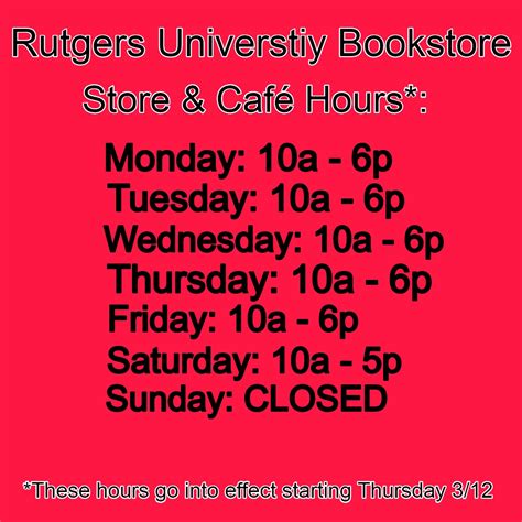 BARNES & NOBLE AT RUTGERS - 100 Somerset St, New Brunswick NJ - Hours ...