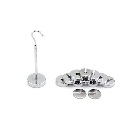 QWORK Slotted Weight Set 13 Weights with Hanger and Case - Hardware&Tools Online Store