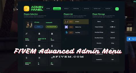 ESX Admin Menu Fivem Script 的图像结果