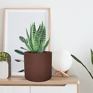 Lasaki Sara 4 inch Truffle Ceramic Pots for Indoor Plants, Planters ...
