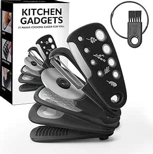 Kitchen Unique Gadgets Set 6 Pieces, Stackable Cooking Tools Space ...