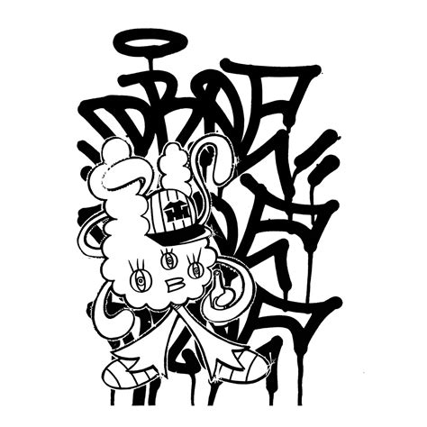 DROP "空想" アートワーク | BOMB INK GALLERY