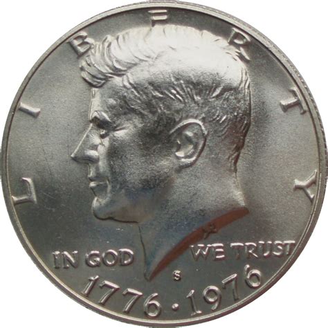 ½ Dollar "Kennedy Half Dollar" (Bicentennial, Silver Issue) - United ...