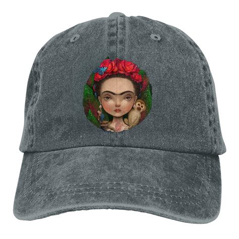 Buy Arilce Baseball Cowboy Cap,Frida-Kahlo Adjustable Snapback ...