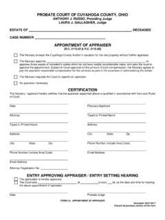 PROBATE COURT OF CUYAHOGA COUNTY, OHIO / probate-court-of-cuyahoga ...