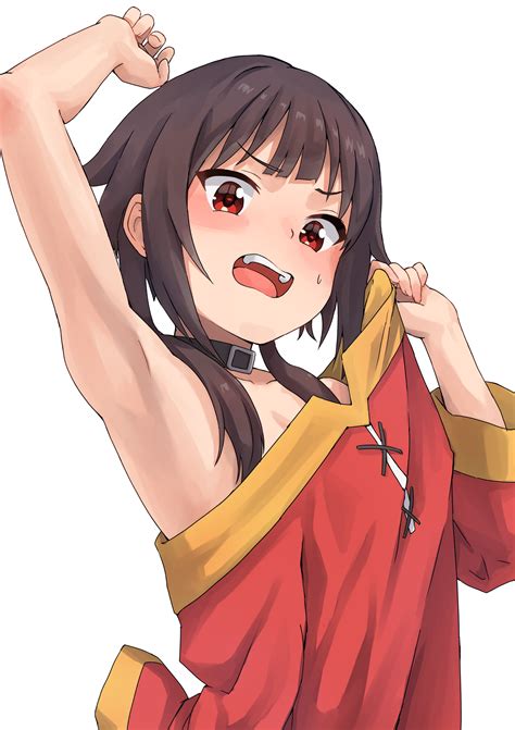 megumin (kono subarashii sekai ni shukufuku wo!) drawn by syagare ...