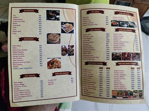 Menu at ZAIKA FAMILY RESTAURANT, Dalla, main market