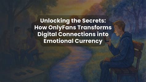 Unlocking the Secrets: How OnlyFans Transforms Digital Connections into Emotional Currency