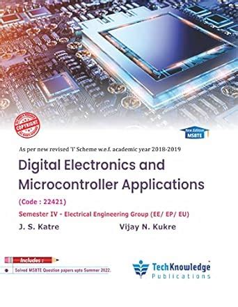 Digital Electronics & Microcontroller Applications For MSBTE Diploma ...