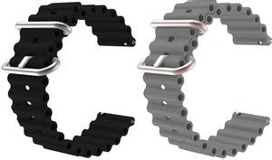 BLACK LOVIES 22 mm Ocean Smart Watch Strap Price in India - Buy BLACK ...