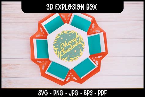Image result for Explosion Box Template SVG