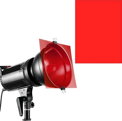 Buy Lystaii 9pcs Gel Light Filter Color Correction Colored Overlays ...