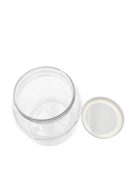 The Dairy Shoppe® 65 oz Half-Gallon, Wide-Mouth Glass Jars with Metal ...