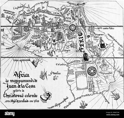 Continent of Africa around the year 1500, 16th century, many religious ...