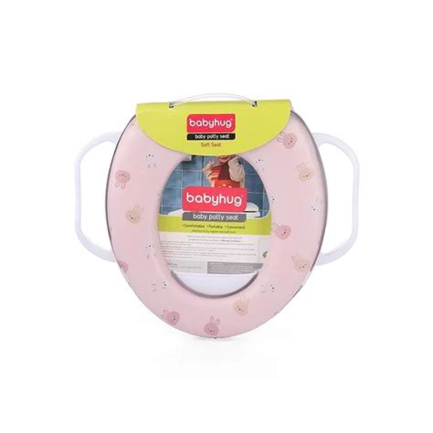 Babyhug Soft Cushioned Baby Potty Seat Dino Print with Handle - Cureka ...