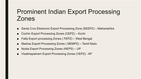 Export promotion schemes EPCG, FTZ. STPs | PPTX