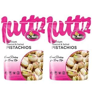 Mr.Nuttz Premium Roasted & Salted Jumbo Size Pistachios Nut 1kg (Pack ...