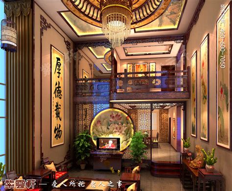 简约新中式中式别墅客厅装修效果图片_装修美图-新浪家居