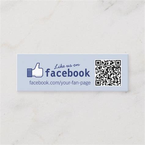 Image result for Facebook QR Code Sign