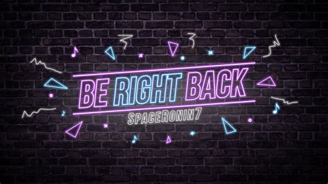 Image result for Be Right Back Screen Designs