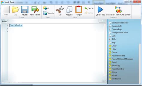 Text Window Small Basic 的图像结果