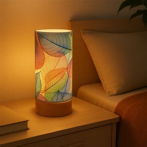 Wooden LED Table Lamp for Living Room – Ecofynd