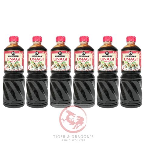 Buy Kikkoman Unagi Sushi Sauce 6×975 ml, 69,99