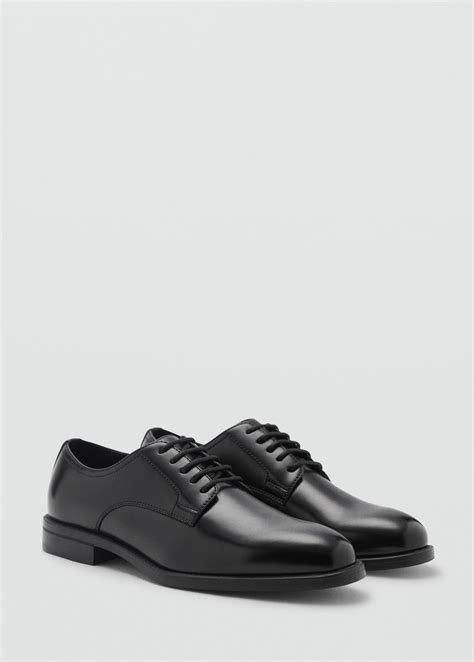 Blucher suit shoes - Men | MANGO Vietnam