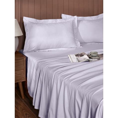 Buy Maspar King Size White Solid King Bedsheet and Pillow Case Online
