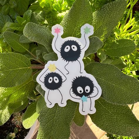 Soot Sprites Spirited Away Sticker - Etsy