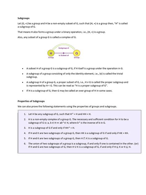 Image result for Subgroups of Numbers
