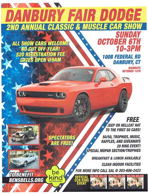 Danbury Fair Dodge Present Their Classic Car, Jeep & Muscle Car/Mopar Show | JustPowerMotors.com