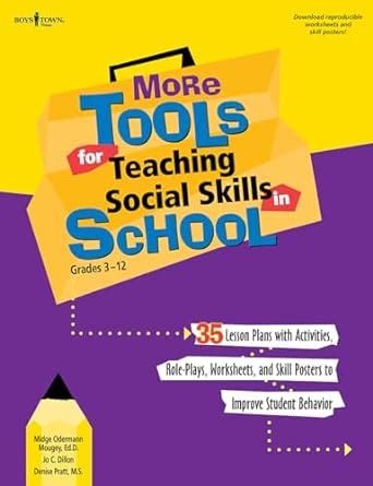 Buy More Tools for Teaching Social Skills in School Book Online at Low ...