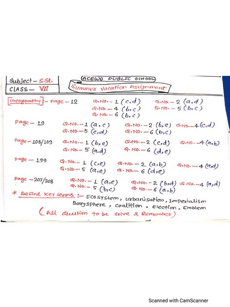 Image result for Class 7th Assignment