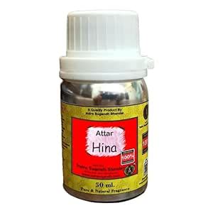 INDRA SUGANDH BHANDAR Luxury Attar For Men|Women Hina Kannauji 50ml ...