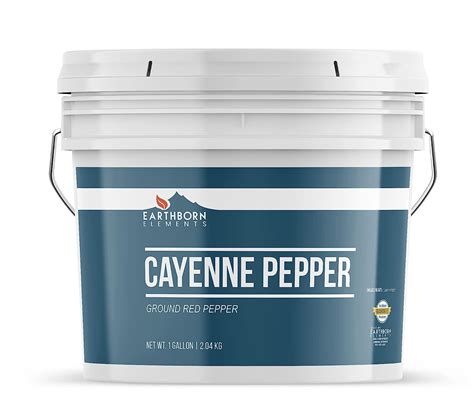 Cayenne Pepper 1 Gallon Bucket, Spicy Flavor, Ground Red Pepper ...