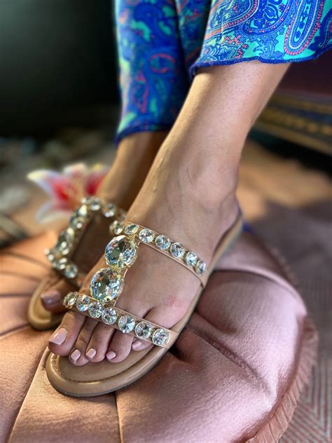 Buy Solitaire Glam Flats | Crystal-Embellished Elegant Flats for ...