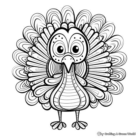 Coloring Pages Turkey Free